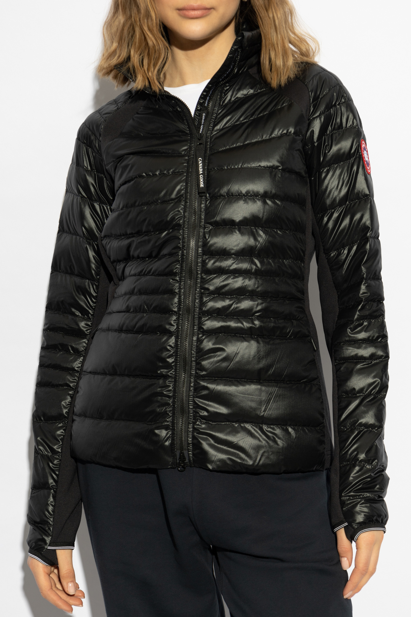 Black Jacket with Stand Collar Canada Goose - Vitkac AS